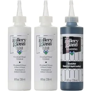 Gallery Glass Kit de ventana de privacidad 4 piezas GG_1