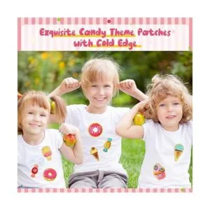 28 parches autoadhesivos de chenilla para cupcakes_6