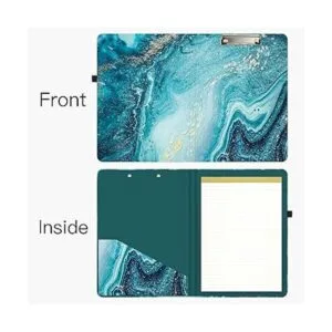 Hongri Portapapeles con bloc de notas forrado recargable y_2