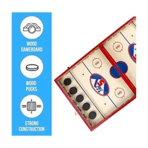 Regal Games Juego de disco de hockey de dedo divertido y_2