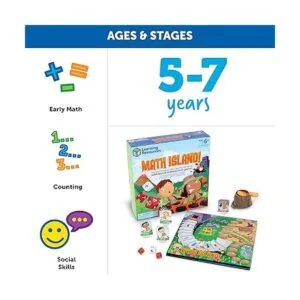 Learning Resources Juego de suma y resta de Math Island_5