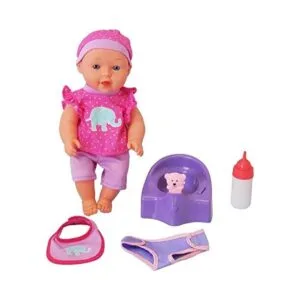 DREAM COLLECTION Muñeca de bebé de 12.0 in con maceta_1