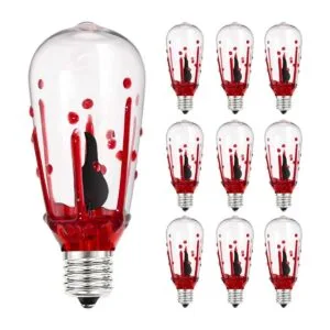 Bombillas de llama parpadeante de Halloween bombillas de_1