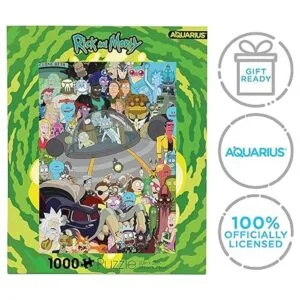 AQUARIUS Rompecabezas fundido de Rick and Morty_7