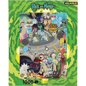 AQUARIUS Rompecabezas fundido de Rick and Morty_1