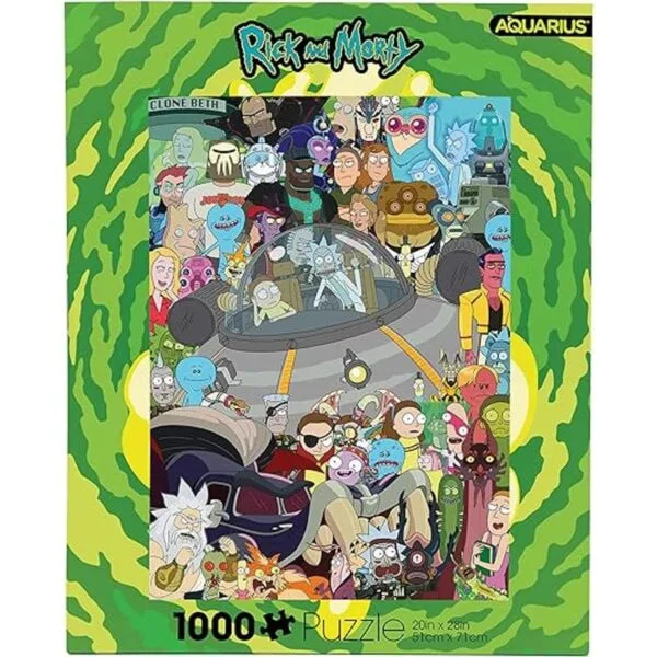 AQUARIUS Rompecabezas fundido de Rick and Morty_1