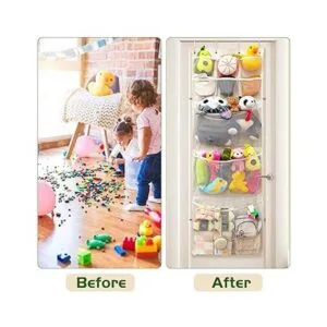 Stuffed Animal Storage Over The Door Organizer Storage_5