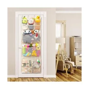 Stuffed Animal Storage Over The Door Organizer Storage_3