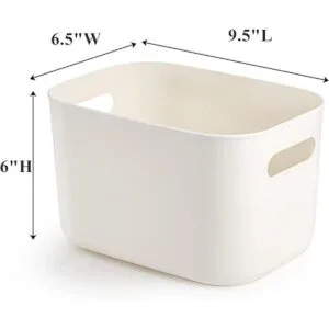 Yopay Paquete de 4 contenedores de plástico con asa_2