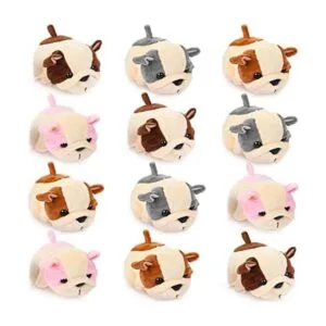 12 piezas de lindo juguete de peluche de 4 pulgadas mini_1