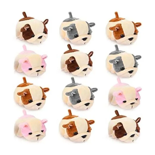 12 piezas de lindo juguete de peluche de 4 pulgadas mini_1