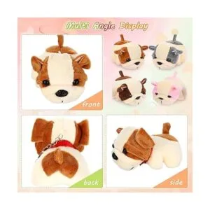 12 piezas de lindo juguete de peluche de 4 pulgadas mini_3