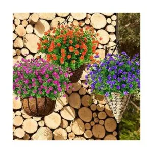 ArtBloom 12 paquetes de flores artificiales para_6