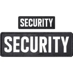 Harsgs Parches de seguridad parches bordados de gran_1