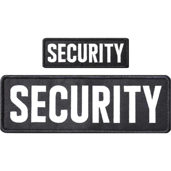 Harsgs Parches de seguridad parches bordados de gran_1