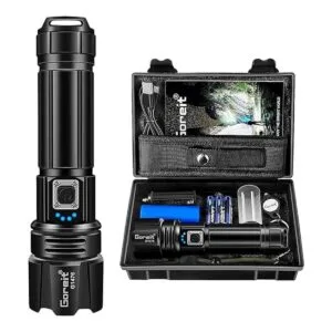 Goreit Linterna de alto lúmenes recargable 20000 lúmenes_1