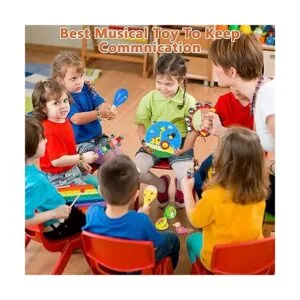 Juego de instrumentos musicales para niños 20 piezas de_5