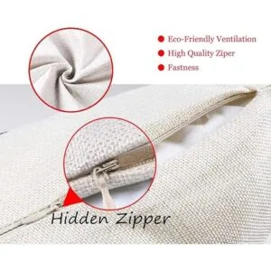 Smilyard Juego de 4 fundas de almohada de piña de 18 x 18_6