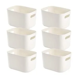 Yopay Paquete de 4 contenedores de plástico con asa_6