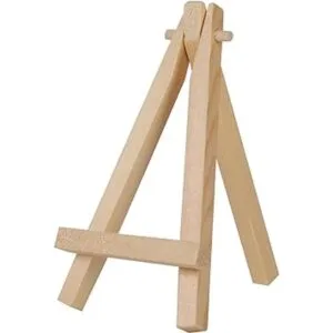 Zingarts Juego de mini lienzos con caballete paquete de_6