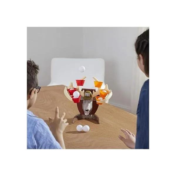 Juego de ciervos para pong cuenta con cabeza de ciervo y_5