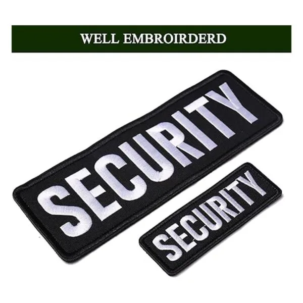 Harsgs Parches de seguridad parches bordados de gran_2