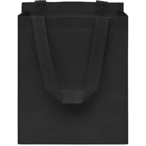ZENPAC Bolsas de regalo reutilizables negras con soldadura_2