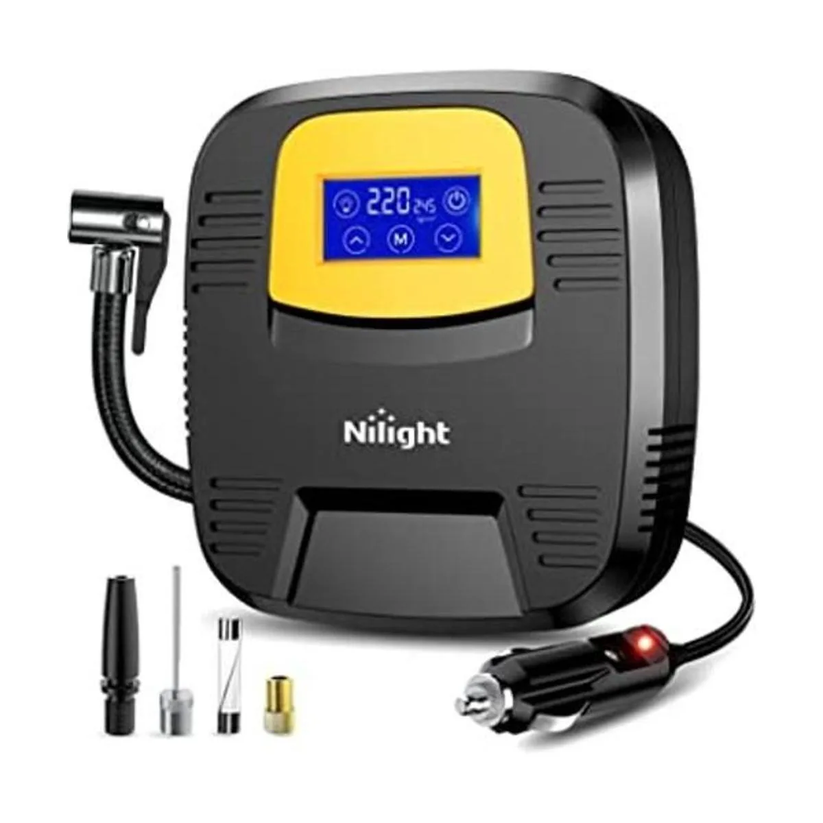 Nilight Compresor de aire inflador de neumáticos bomba_1