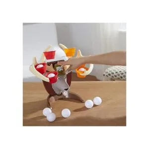 Juego de ciervos para pong cuenta con cabeza de ciervo y_3
