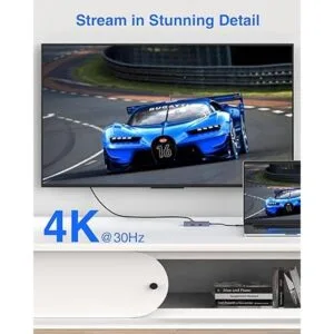 Hub USB C estación de acoplamiento concentrador TOTU 6_4