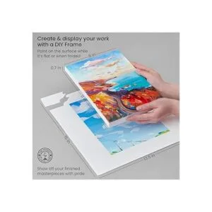 ARTEZA Almohadilla de lona plegable de papel acrílico 8 x_3