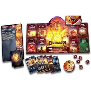 Roxley Games Dados Throne S1 Caja reolled 1 bárbaro v Moon_4