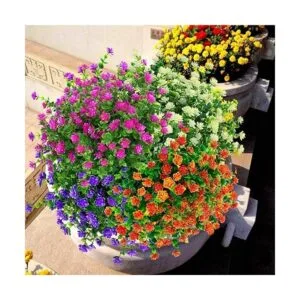 ArtBloom 12 paquetes de flores artificiales para_3