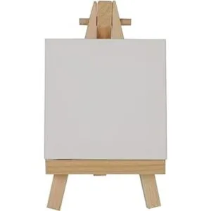 Zingarts Juego de mini lienzos con caballete paquete de_3