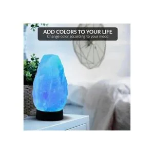 Himalayan Glow Lámpara de sal USB multicolor base de_3