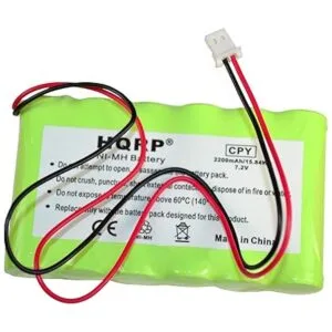 HQRP Batería compatible con Ademco Honeywell Lynx_4