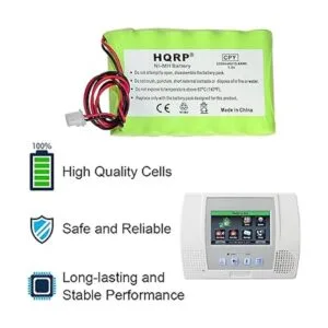HQRP Batería compatible con Ademco Honeywell Lynx_5