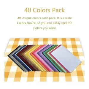 Hojas de fieltro autoadhesivas fieltro de 8 x 12 pulgadas_4