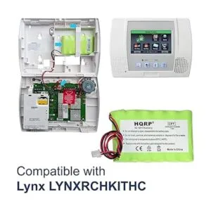 HQRP Batería compatible con Ademco Honeywell Lynx_6