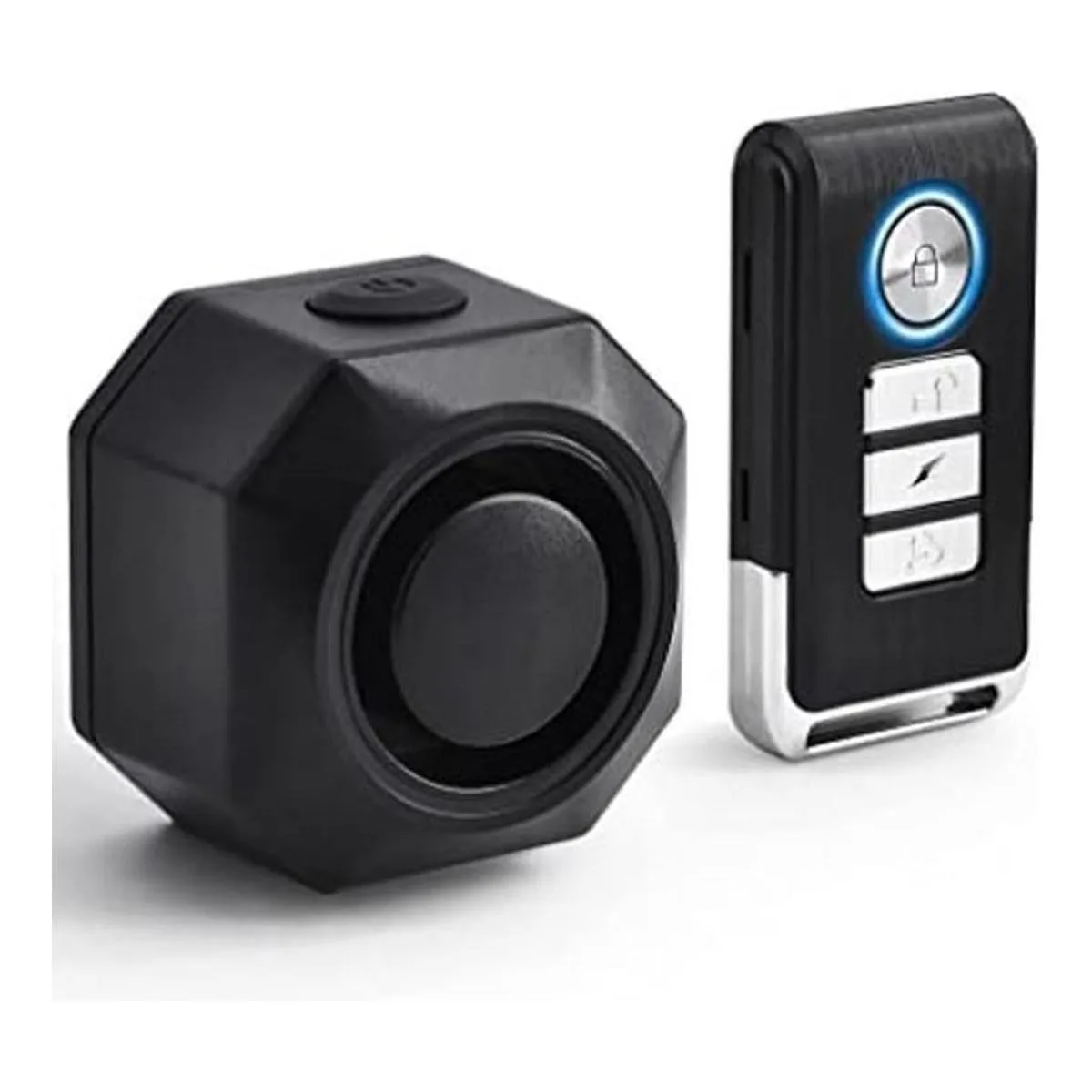 Alarma de bicicleta recargable USB con soporte alarma de_1