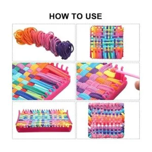 12 colores para agarrar bucles para tejer bucles para_2