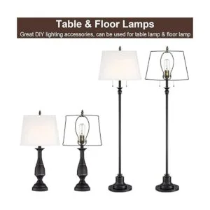 WEAVERBIRD Kit de luz de lámpara de bronce kit de_3