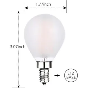 Bombillas LED de globo equivalente a 60 W 6 W color_3
