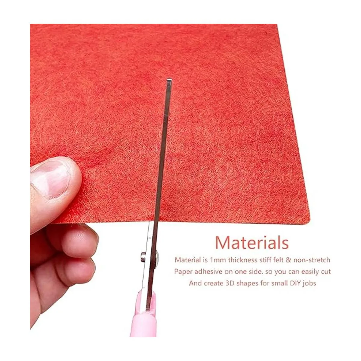 Hojas de fieltro autoadhesivas fieltro de 8 x 12 pulgadas_6