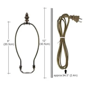 WEAVERBIRD Kit de luz de lámpara de bronce kit de_2