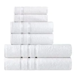 COTTONIA Juego de 6 toallas de baño 2 toallas de mano 2_1