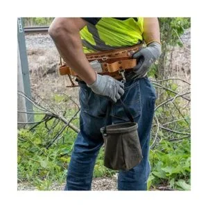 Klein Tools 5143 Bolsa de lona con dos bolsillos_3