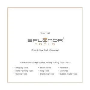 SPLENOR TOOLS Mandril de tamaño de anillo de acero_7