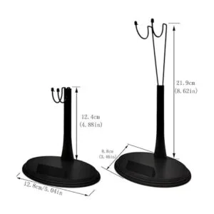 NANSHINE 5 piezas de soporte de figura de acción a escala_3