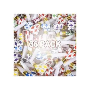 ArtCreativity Blow Outs Whistles Party Pack of 36 Musical_4